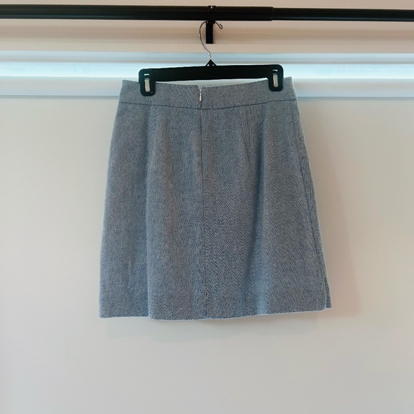 J.Crew Herringbone A-line Skirt - Picture 4 of 4